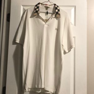Men’s Burberry Brit polo shirt size Large NWT